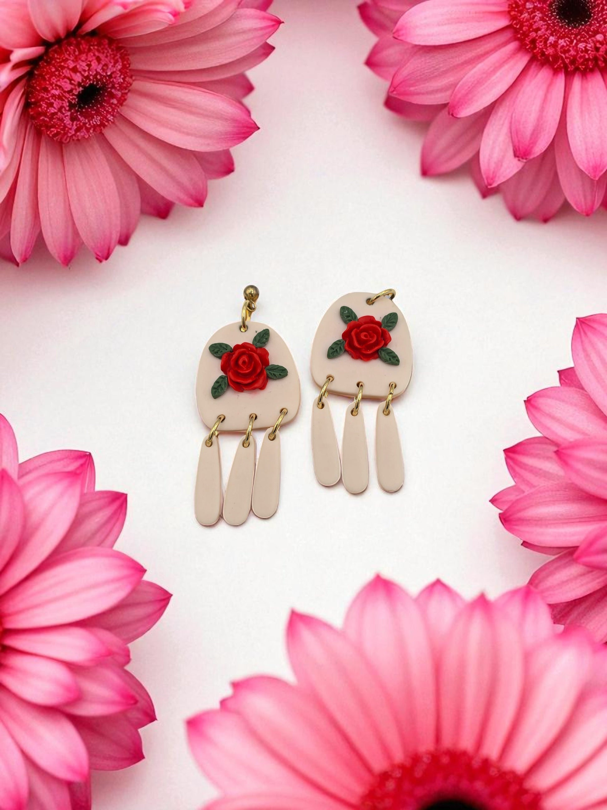 Boucles d'oreilles | Rosa